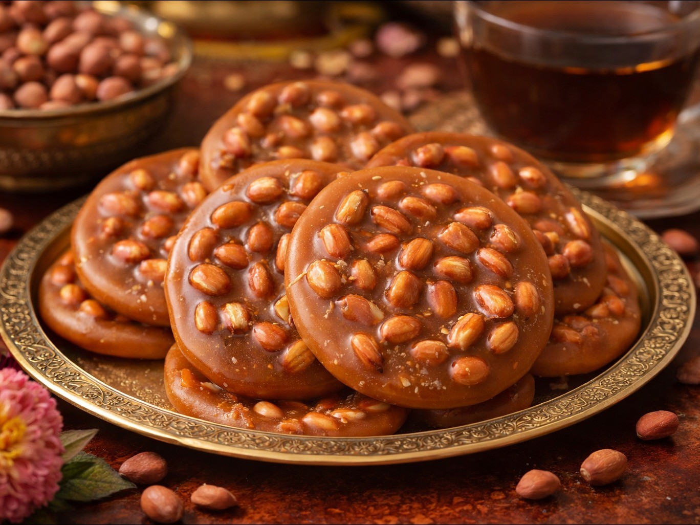 Leibak Hawai Heingan - Manipuri Groundnut Sweet